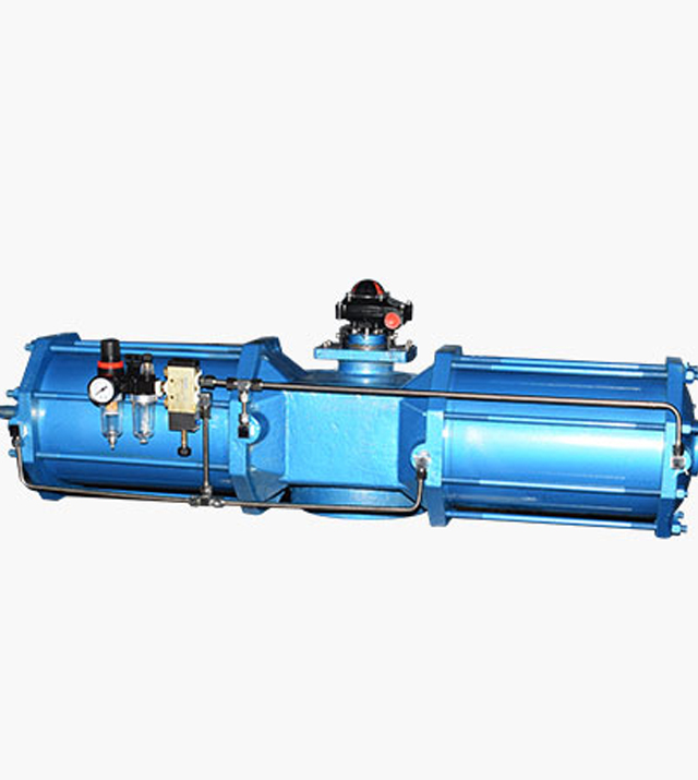 AW气动执行器带三联件