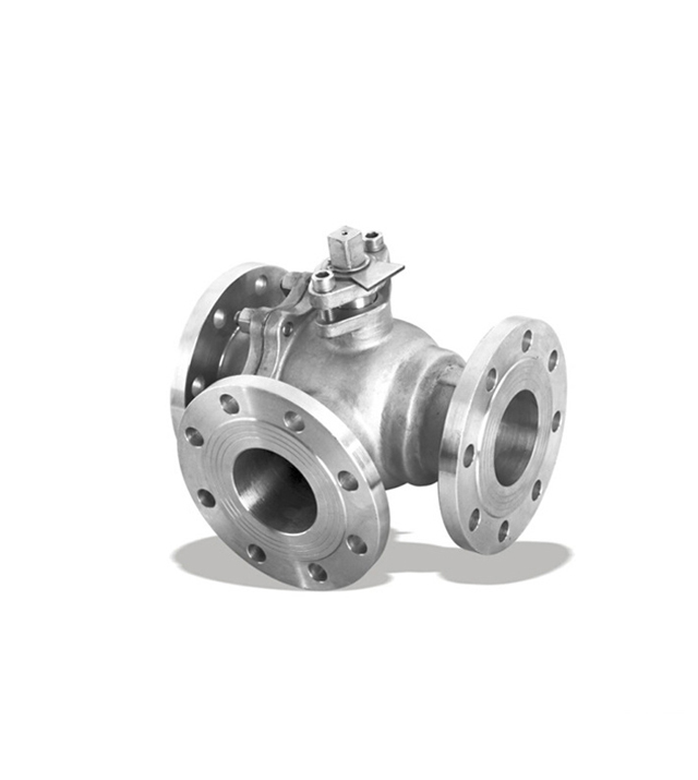 三通不锈钢球阀Q44/45F-16P