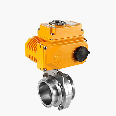 电动卫生级蝶阀